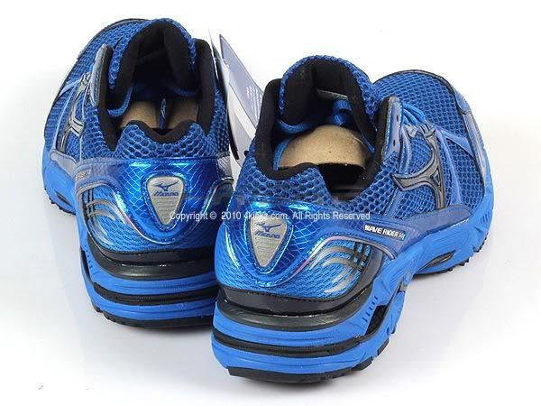 Mizuno Wave Rider Aura Blue/Black Mens Running Shoes 8KN 17099  