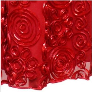 New Girls Rare Editions sz 6 Red Birthday Party Dress Valentine 