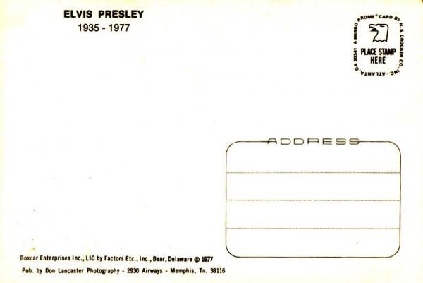 c1977 ELVIS PRESLEY   STUTZ BLACKHAWK   CONCERT four  