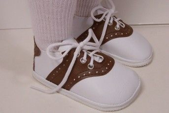 BROWN Saddle Oxford Doll Shoes For My Twinn Poseable♥  