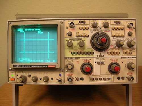 iwatsu SS 6122 100 MHz 4 Channel Oscilloscope  