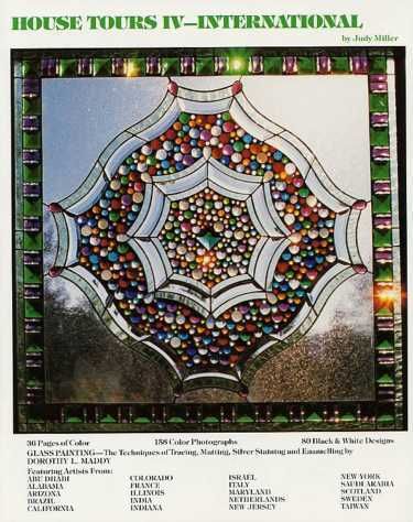 House Tours IV International Stained Glass Pattern Book  