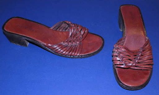 Womens shoes   SLIDES   brown   SESTO MEUCCI   size 7.5  