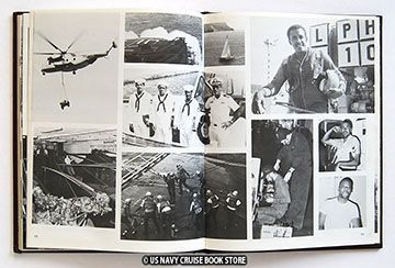 USS TRIPOLI LPH 10 WESTPAC CRUISE BOOK 1981 1982  