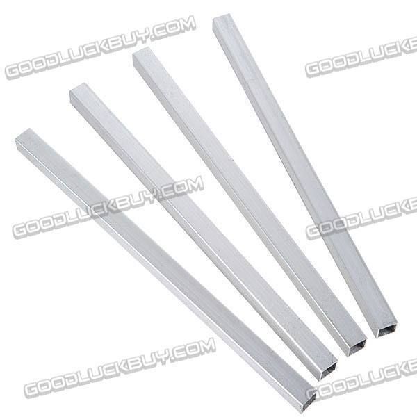 4X Aluminum Square Tube 13mm x 13mm x 0.8mm x 250mm KK Multicopter 