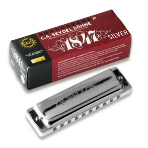 Seydel Silver 1847 Harmonica Stainless Steel Reed Lo C  