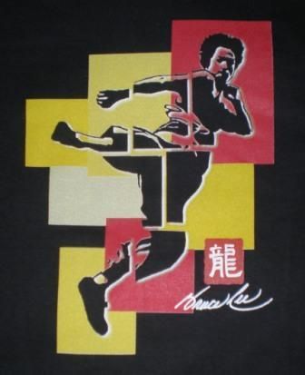 Rare, Discontinued, and Officially Licensed Bruce Lee T shirt  